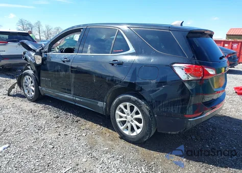 2020 Chevrolet Equinox Fwd Lt 1.5L Turbo из США, поврежденный, VIN 2GNAXKEV7L6143336